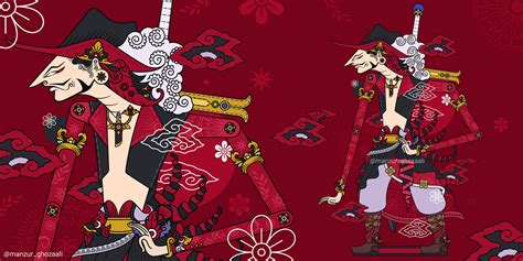 One Piece Characters in Wayang Style :: Behance