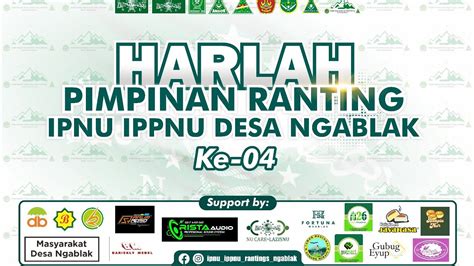 Ipnu Ippnu Ranting Ngablak Bersholawat Dalam Rangka Harlah Yang Ke