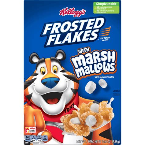 Kelloggs Frosted Flakes Breakfast Cereal Marshmallow Mania Excellent