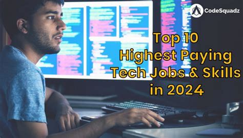 Top Highest Paying Tech Jobs Skills In