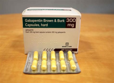 Gabapentin Capsules Brown And Burk Uk