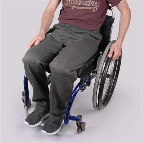 Drop Front Jersey Wheelchair Trousers Able Wear