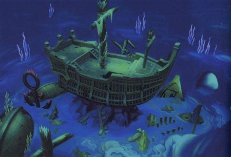 Image Sunken Ship Artpng Disney Wiki Fandom Powered By Wikia