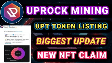 Uprock Mining Listing I Upt Token Listing Binance I Uprock Mining