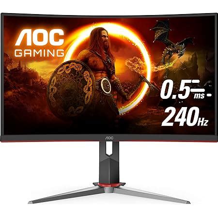 Amazon Aoc C G Z Curved Frameless Ultra Fast Gaming Monitor