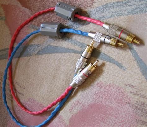 Diy Silver Rca Interconnect Cables Artofit