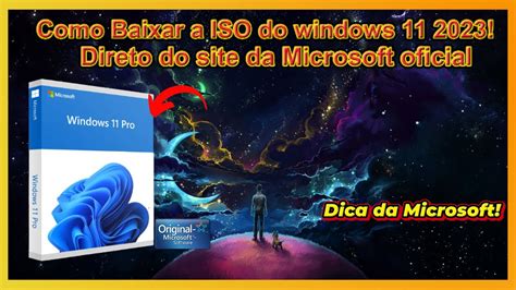 Como Instalar O Windows 11 Direto Do Site Micrisoft 2023 Passo A