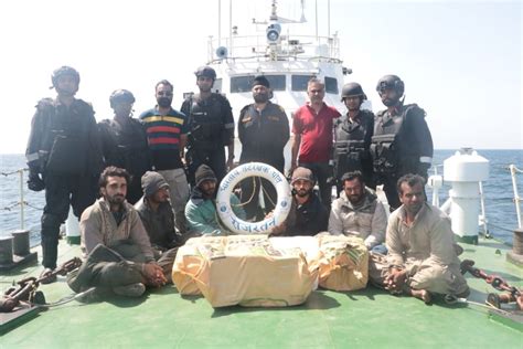 Pak Boat With Drugs Worth Rs 480 Crore Held Off Gujarat Coast India News