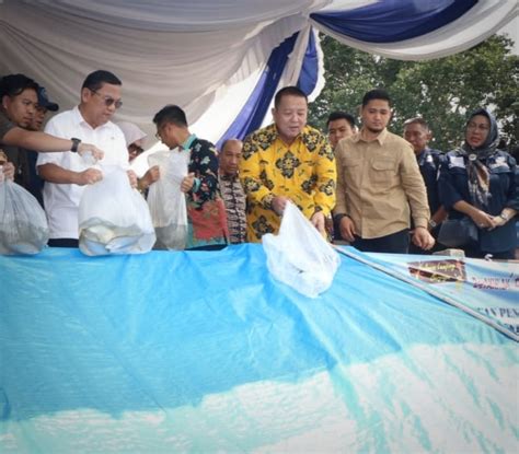 Upaya Pelestarian Ekosistem Perikanan Gubernur Arinal Djunaidi Lepas