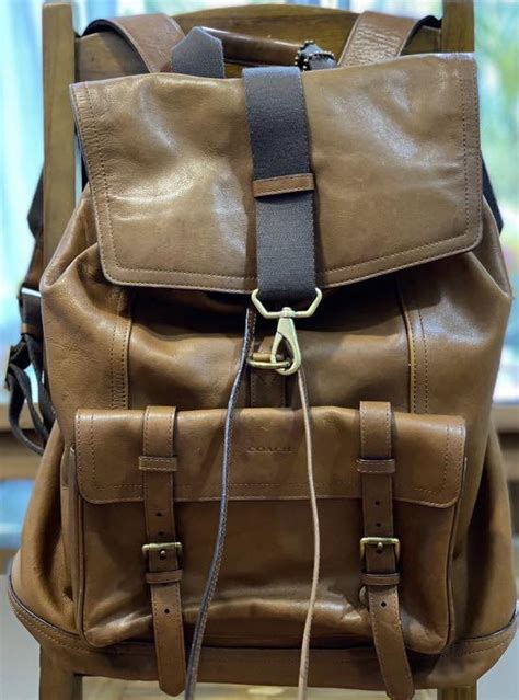 Coach Bleeker Leather Backpack Luxury Bags Wallets On Carousell