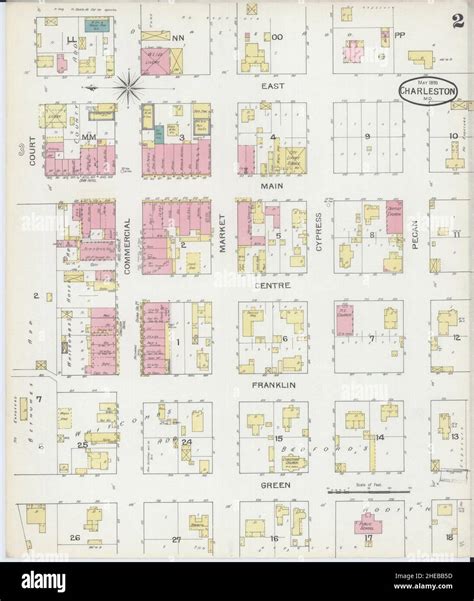 Map Of Charleston Mississippi Hi Res Stock Photography And Images Alamy