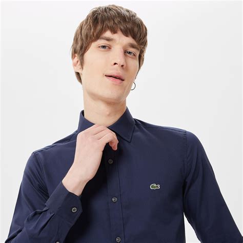 Lacoste Erkek Slim Fit Lacivert Gömlek Ch0339 39l Lacoste