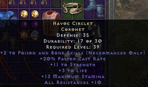 Necro Skills Fcr Str All Res Coronet Topic D2jsp