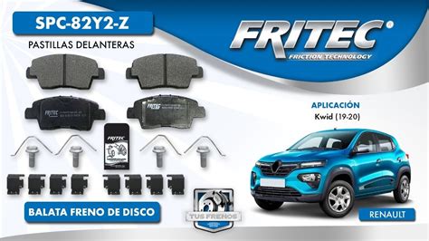 Balatas Delanteras Fritec Renault Kwid 2018 2019 2020 Envío gratis