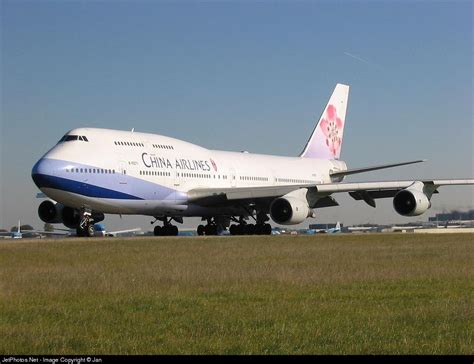 B 18271 Boeing 747 409 China Airlines Jan Jetphotos