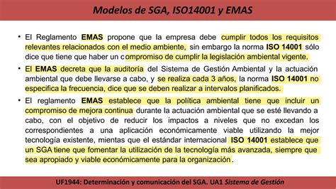 Sistema De Gestión Ambiental Norma Iso 14001 Y Emaspptx