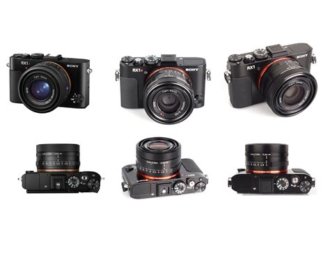 Sony Cyber Shot RX1R II Vs RX1 Vs RX1R Comparison EPHOTOzine