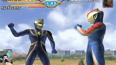 Sieu Nhan Game Play Ultraman cosmos vs Ultraman Agul đấu với quái vật