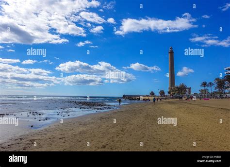 Maspalomas Lighthouse Gran Canaria Hi Res Stock Photography And Images