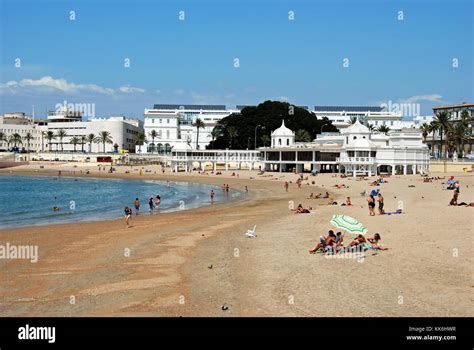 La Caleta Beach And Pier Antiguo Balneario De La Palma Cadiz Cadiz