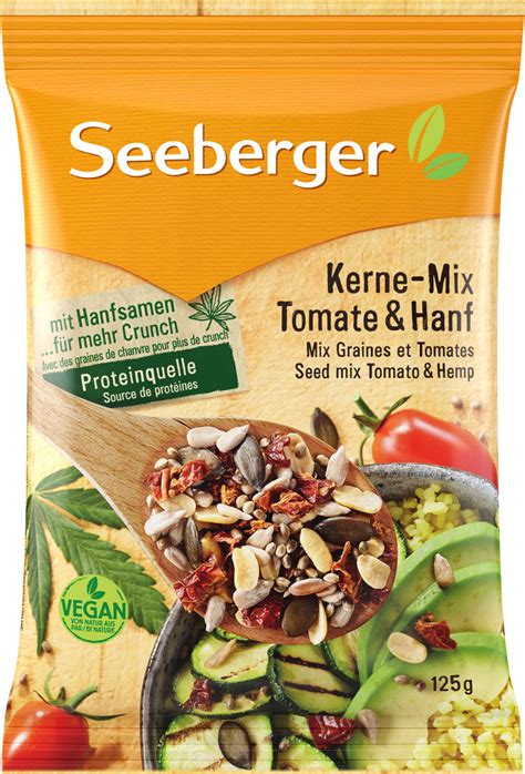 Seeberger Kerne Mix Tomate Hanf 125 g dauerhaft günstig online