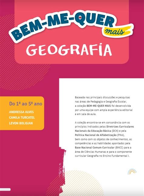 Objeto Bem Me Quer Mais Geografia 5º Ano PNLD 2023 By 49 OFF