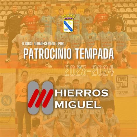 Hierros Miguel Club Balonmano Seis Do Nadal Coia