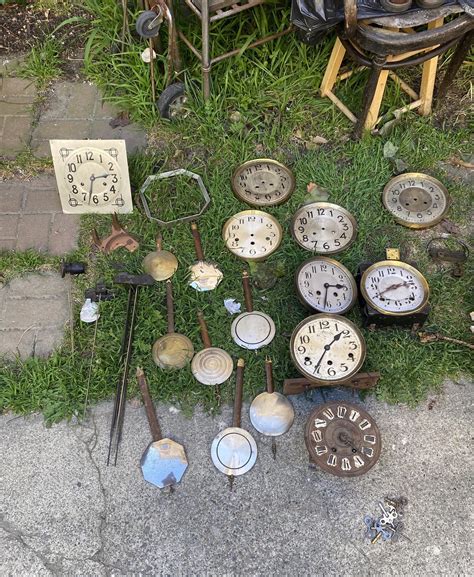 Antique Clock Parts And Movements Collectors Weekly