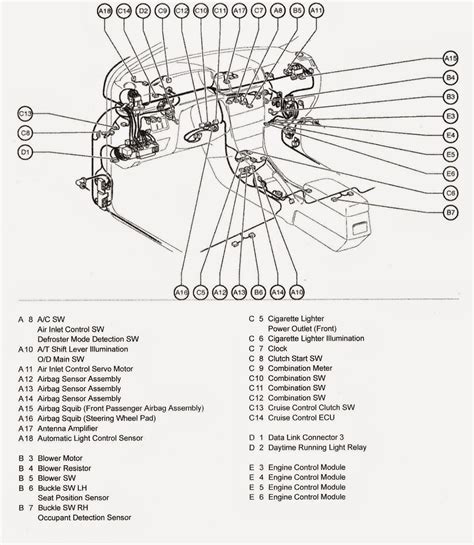 Diagrama De Switch De Temperatura Toyota Sensor De