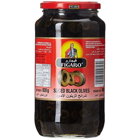 Figaro Pitted Black Olives 920g 340g Shopee Philippines