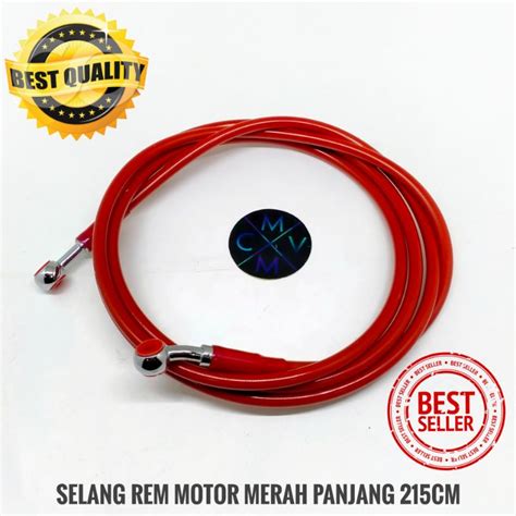 Jual READY STOCK SELANG REM MOTOR UKURAN KOMPLIT 60cm 95cm 130cm