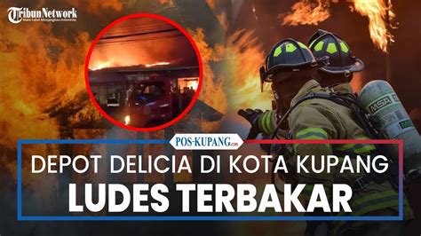 Breaking News Depot Delicia Di Kota Kupang Ludes Terbakar Youtube