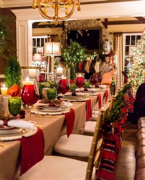 40 Christmas Table Decorating Ideas Elegant Yet Simple Ideas