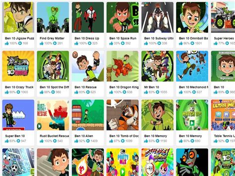 The 10 most different... Ben 10 games for kids of all ages to play! - Zap Store