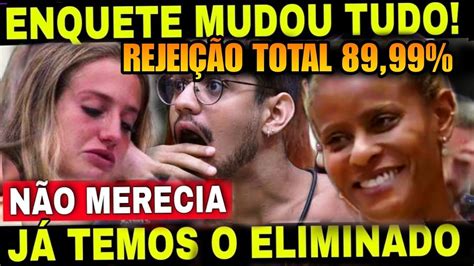 BBB23 ENQUETE UOL JÁ MOSTRA 100 O ELIMINADO DO PROGRAMA HOJE ENTRE