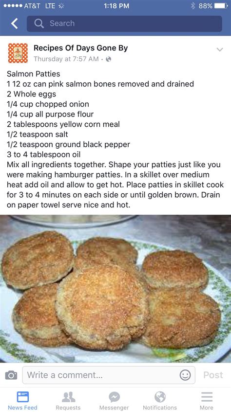 Old Fashioned Salmon Patties Recipe With Crackers Pioneer Woman Cooks