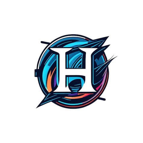 Premium Vector | H logo design and English letter H logo design