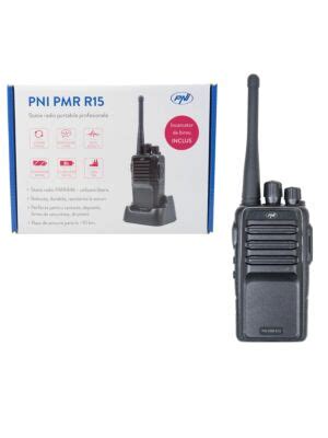 Statie Radio Portabila Pni Pmr R Pro Set Cu Buc W Canale