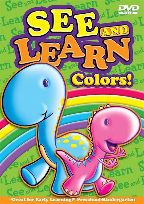 See And Learn Colors Uk Dvd And Blu Ray