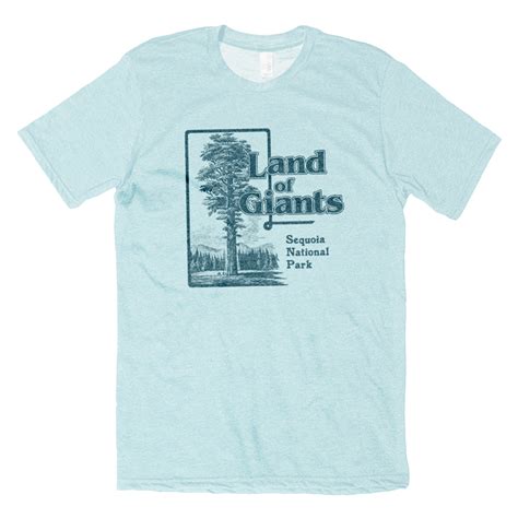 Sequoia National Park Land Of Giants Shirt Vintage Clothing Hometown Riot Sequoia National