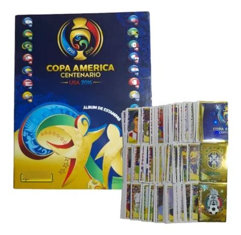 Álbum Copa América Centenario 2016 Set De Estampas Panini Meses sin