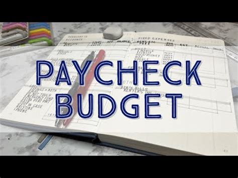 Budget With Me February Paycheck Youtube