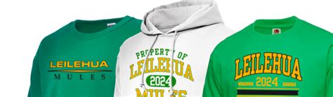 Leilehua High School Mules Apparel Store Prep Sportswear