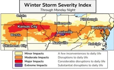 'Hunker down': See snow forecast as states in Midwest, East hit with ...