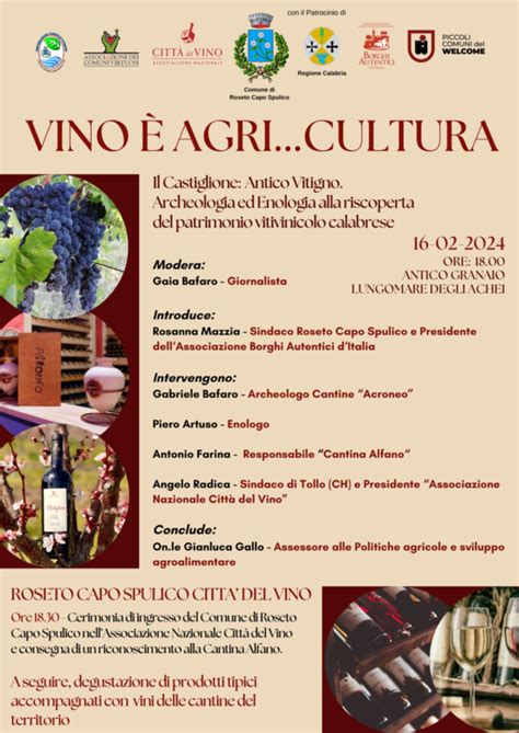 Vino Agricultura Il Castiglione Antico Vitigno Archeologia Ed