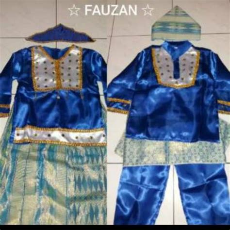 Jual Baju Adat Anak Bangka Belitung TK SD SMP // Pakaian Adat Anak ...