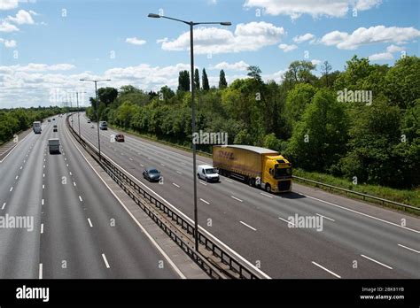 Iver Buckinghamshire Uk 2nd May 2020 The M25 London Orbital