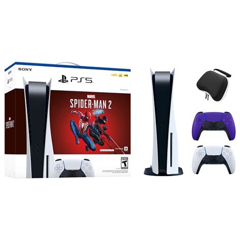 Playstation Disc Edition Marvel S Spider Man Bundle With Two