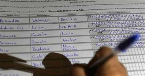 Inicia La Obtención De Firmas Para Referéndum