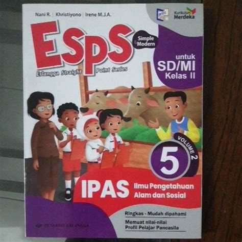 Jual ESPS Ipas Kelas 5 SD Volume 2 Kurikulum Merdeka Shopee Indonesia